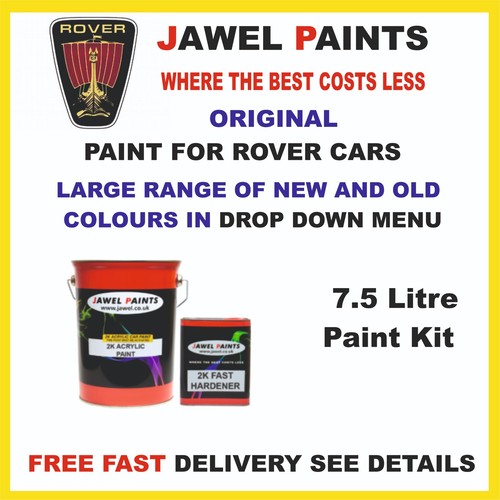 Car paint rover colours - paint,