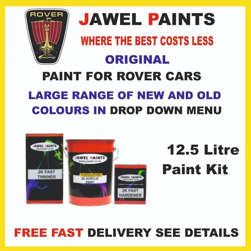 Car paint rover colours - 2k,