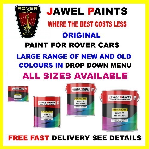 Car paint rover colours - 2k,