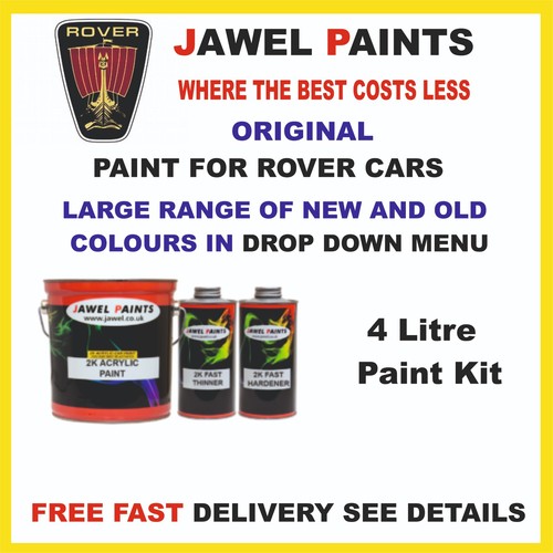 Car paint rover colours - 2k,