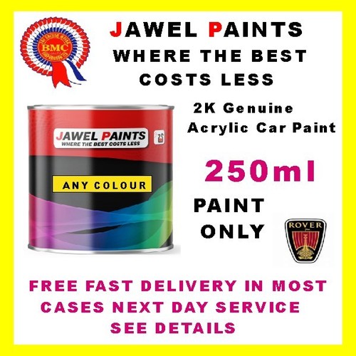 Car paint rover colours - paint,