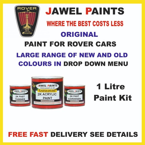 Car paint rover - 2k, colours