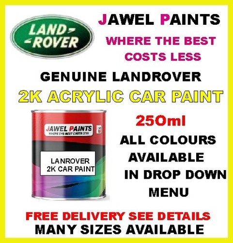 Landrover car paint - 2k,