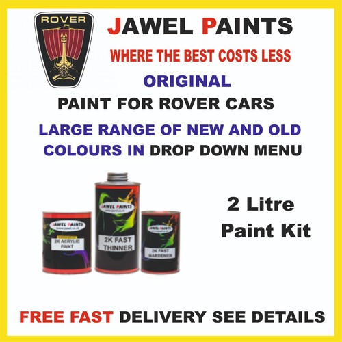 Car paint rover colours - car,